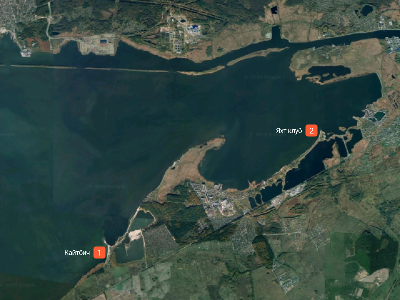 Споты Калининградского залива